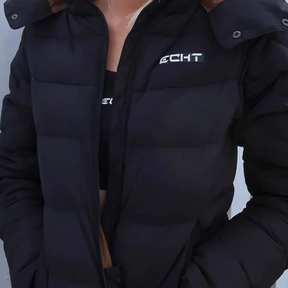 Black down puffer jacket - Picture 2 of 13